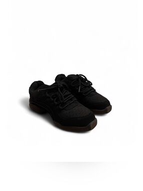 Capezio Black Lace-Up Dance Sneakers
